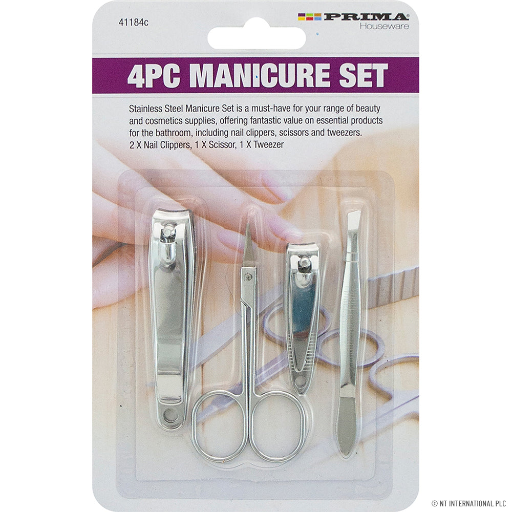 Ensemble de 4 coupe-ongles pour une manucure parfaite