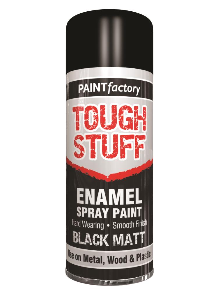 Peinture émail noir très résistante PF Tough Stuff - Durable et de haute qualité pour une protection optimale des surfaces