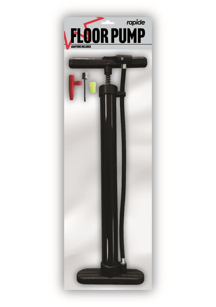 Pompe à vélo sur pied Rap – Qualité supérieure pour un gonflage rapide et facile !