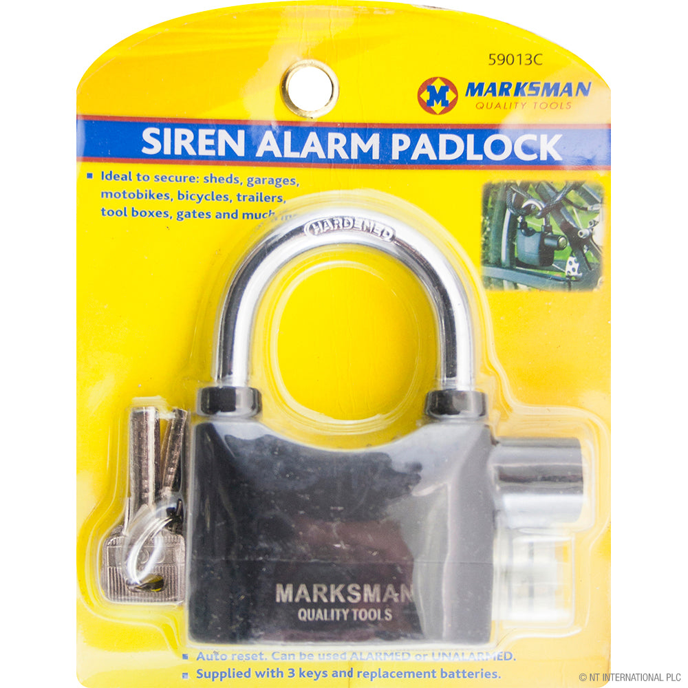 Cadenas alarme ultra résistant - Protection optimale pour vos objets de valeur