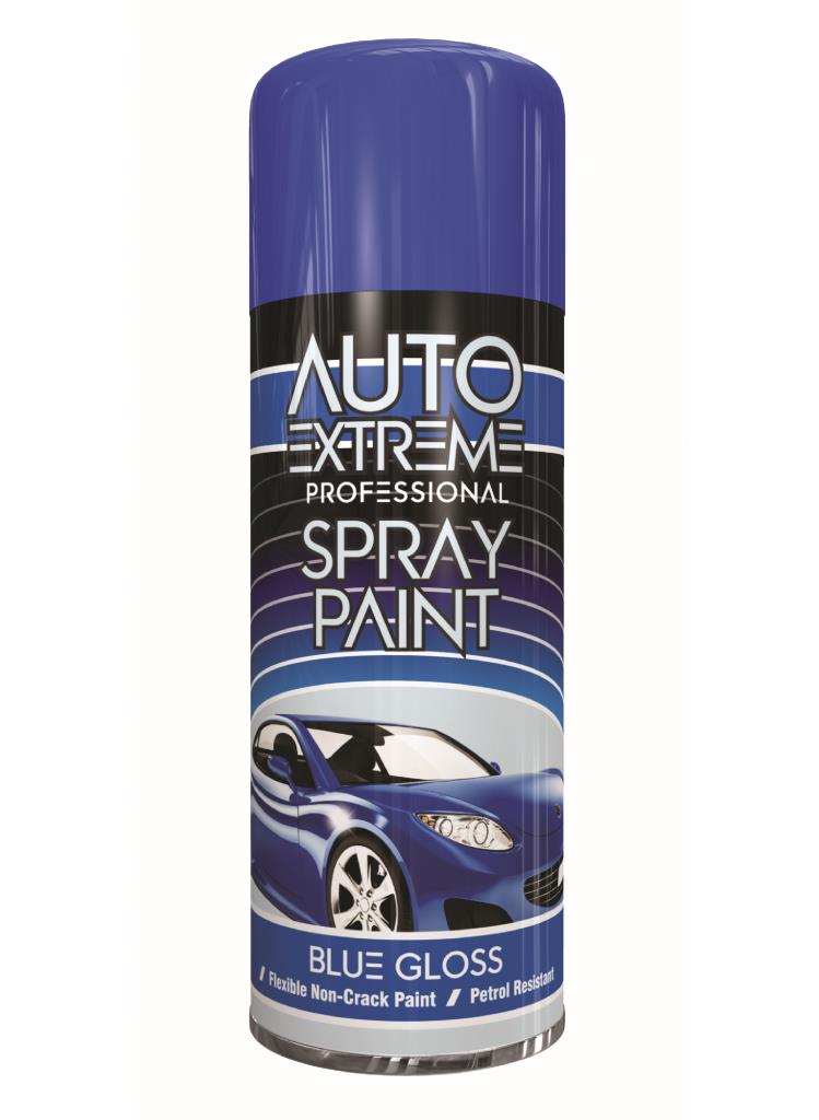 Peinture aérosol brillante AX Bleue 400ml