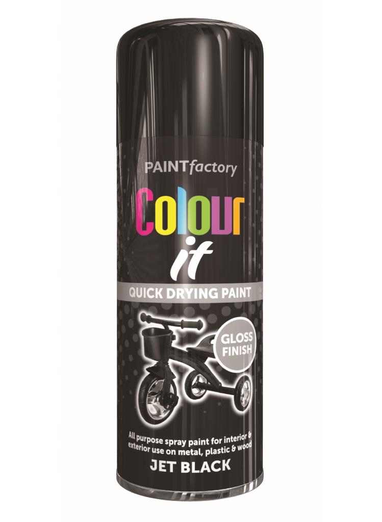 COLOREZ-LE Noir Jais Brillant 400ML