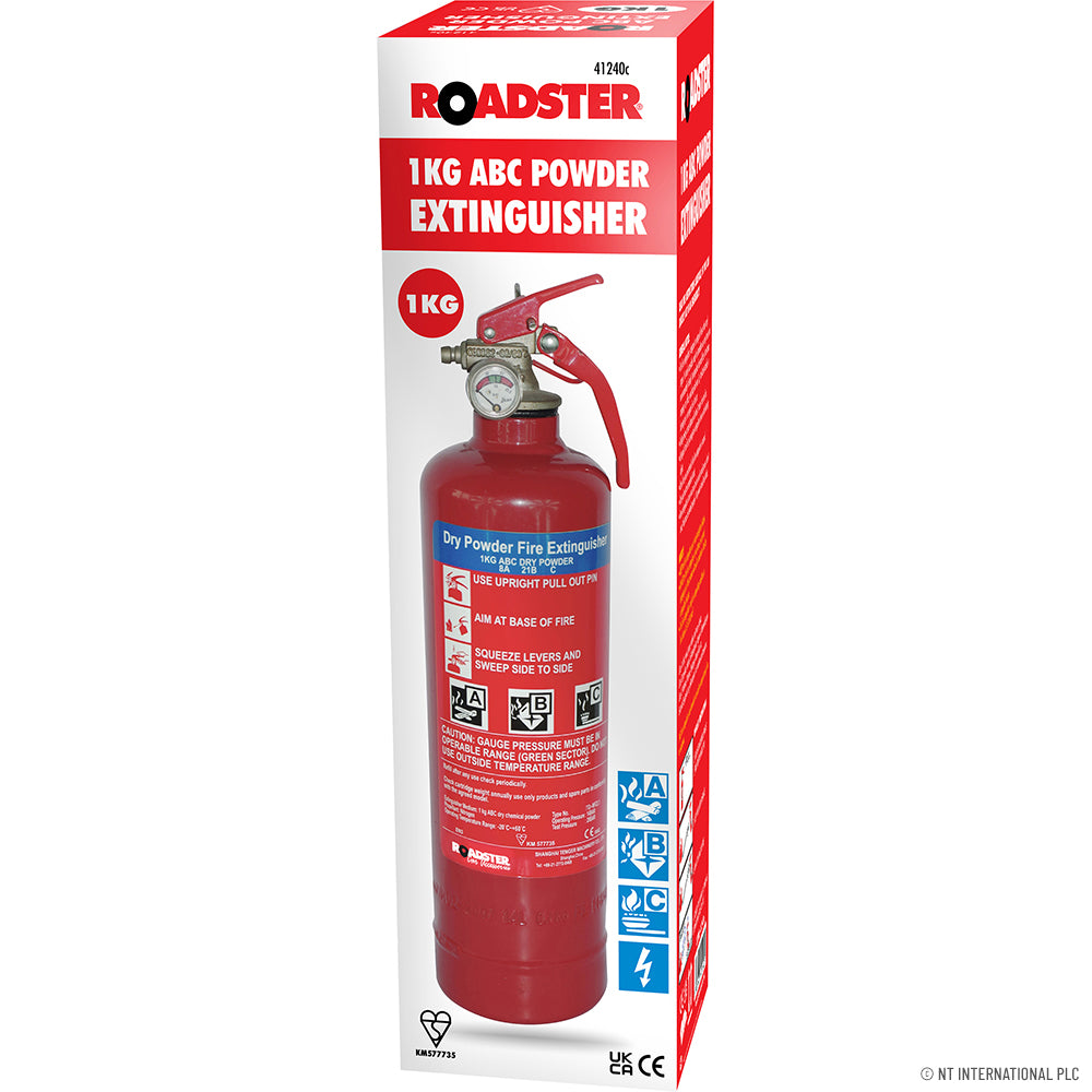 Extincteur à poudre ABC 1 kg de qualité supérieure : les essentiels de la sécurité