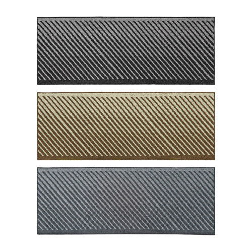 le tapis de couloir lavable Stellar Indoor – Rayures assorties 57x150cm | Tapis élégants et durables.