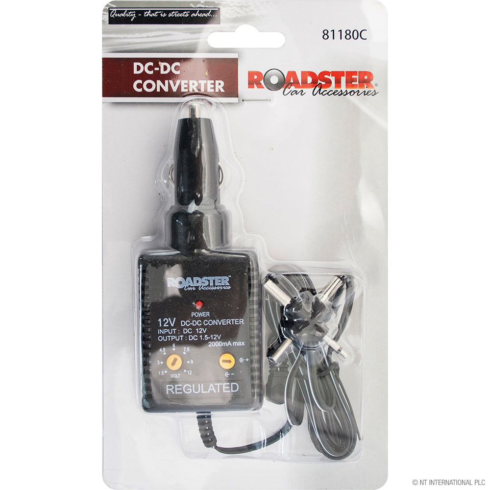 Convertisseur/adaptateur de puissance DC-DC 12 V, transformation de tension en douceur