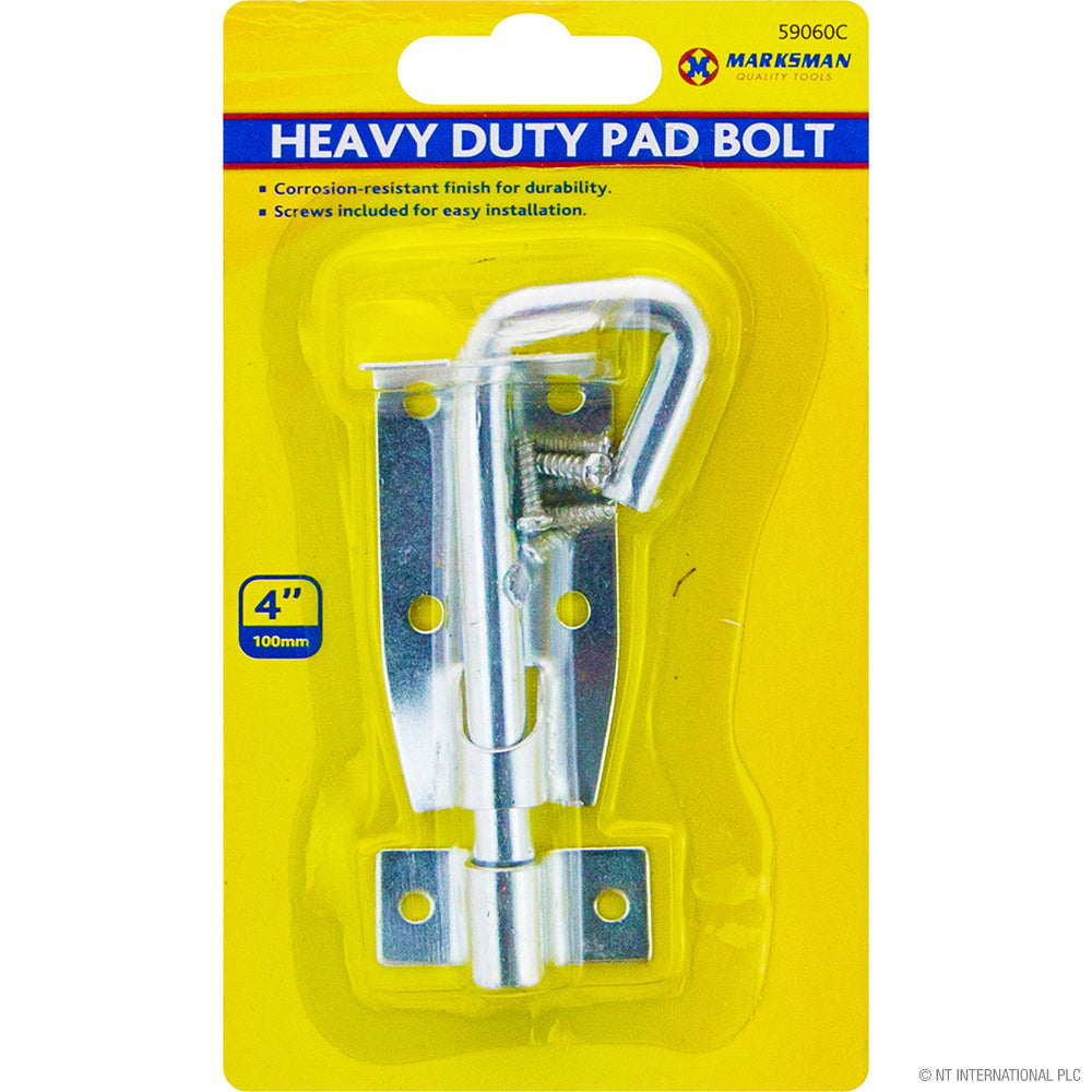 Verrou de porte robuste de 10 cm – Solution de verrouillage solide pour une protection optimale