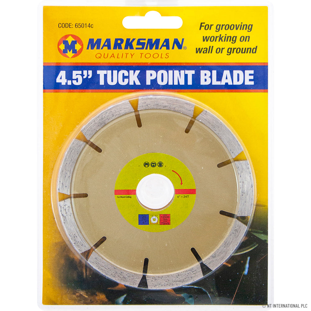 Precision Tuck Point Blade - 4.5 Inch/11.5cm for Clean Masonry Joints