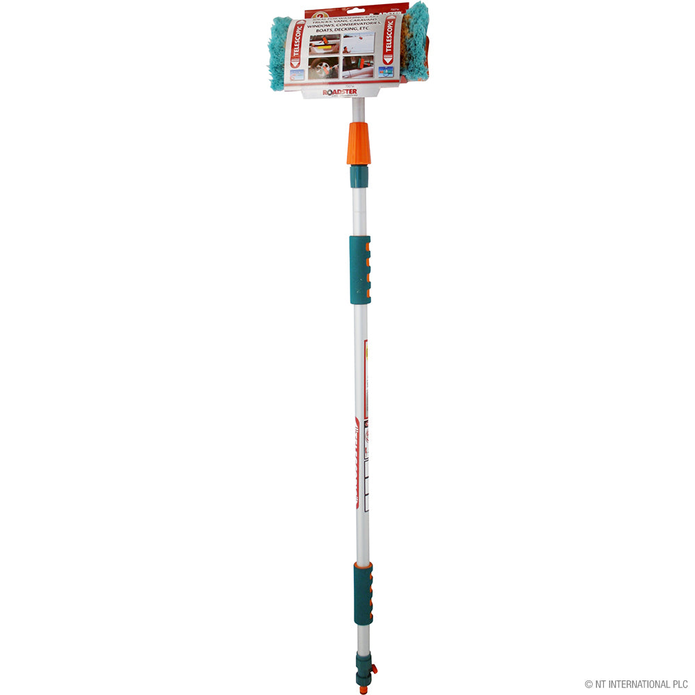 Brosse de Lavage de Voiture Extensible Télescopique | Portée 2m | Achetez le Meilleur Outil de Nettoyage de Voiture.