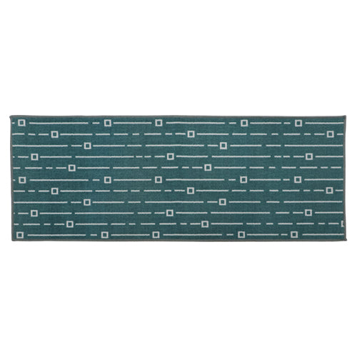 Chemin de table lavable en machine Savio – Vert sarcelle 57x150cm environ | Décoration élégante et pratique pour votre intérieur.