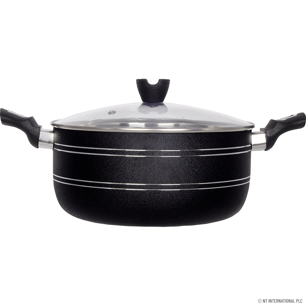 Batterie de cuisine antiadhésive 10 pièces (20-28cm) – Parfaite pour toutes vos aventures culinaires !