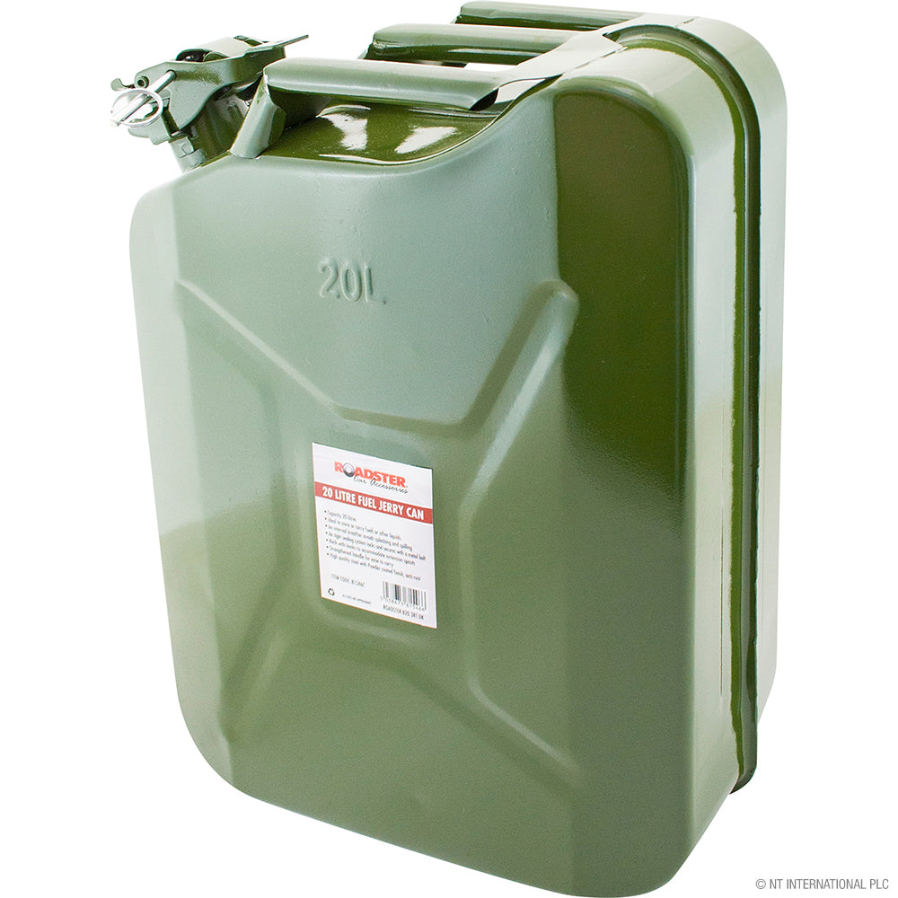 Bidon d'essence et de diesel en métal de 20 L