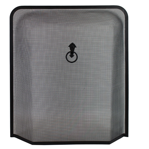 Quantock Spark Guard - Black | Keep Your Fireplace Safe and Stylish.