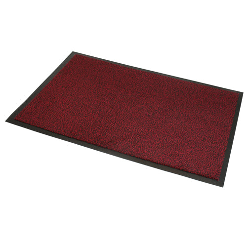 Tapis Commodore Rouge/Noir 60x80cm.
