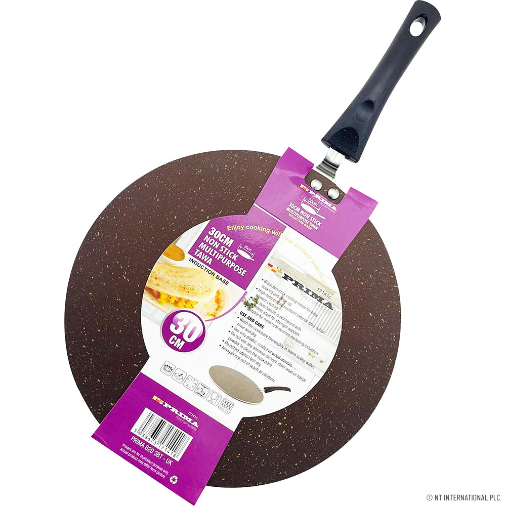 Tawa antiadhésive de 30 cm pour Dosa - Base à induction