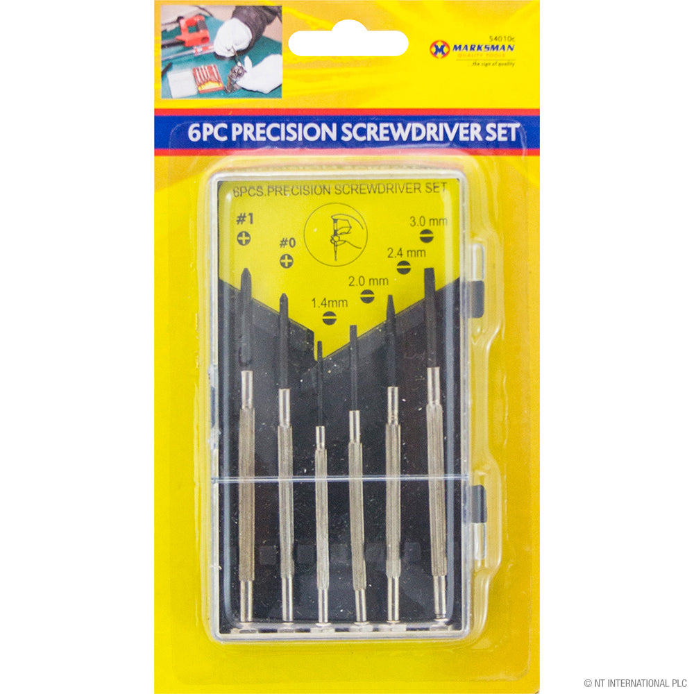 6pc Precision Screwdriver Set - High-Quality Tools for Every Task!