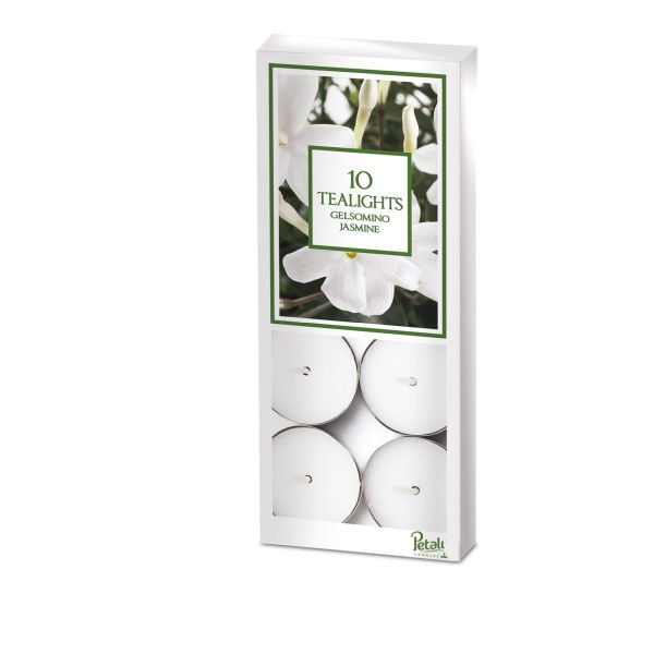 Bougies chauffe-plat au thé au jasmin Price's, paquet de 10
