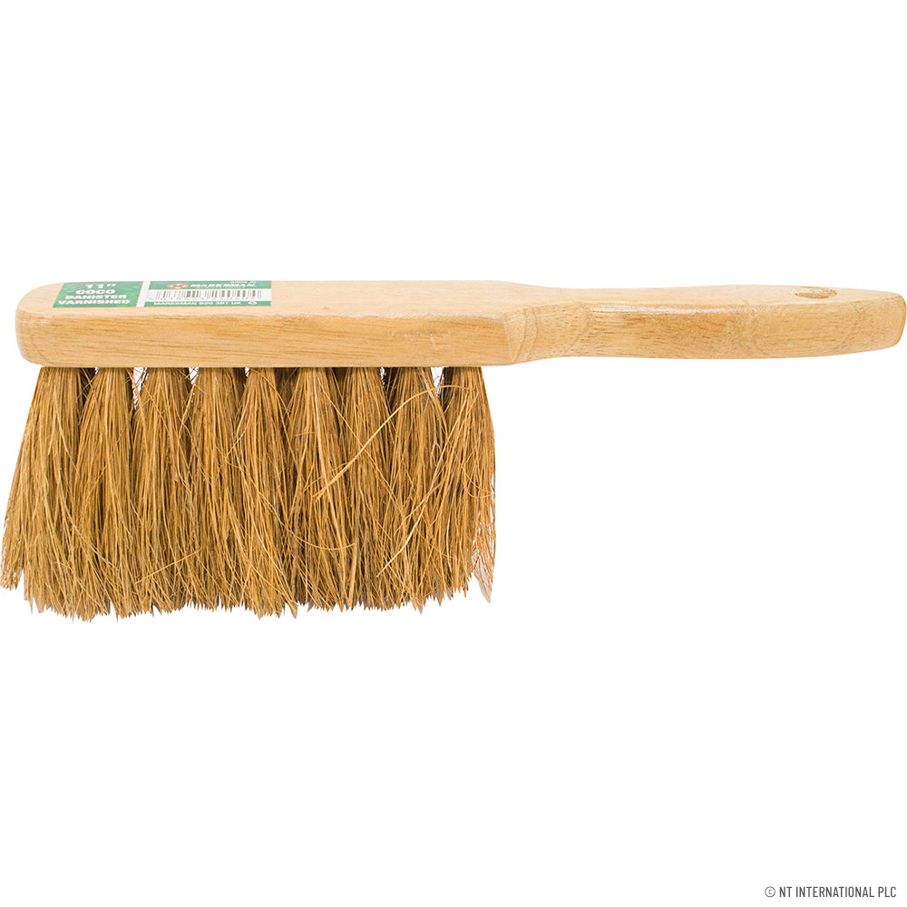 Brosse à main Coco souple Premium 26,5 cm pour surfaces vernies.