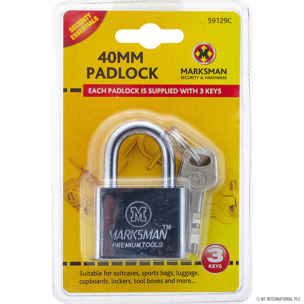 40mm Steel Body Padlock - High-Quality Lock for Ultimate Protection
