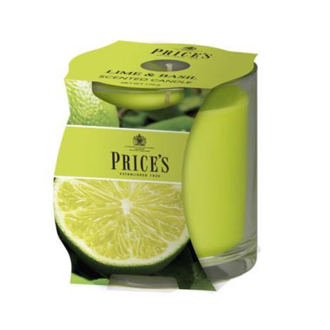 Bocal à Grappe Citron Vert & Basilic, Parfum Rafraîchissant