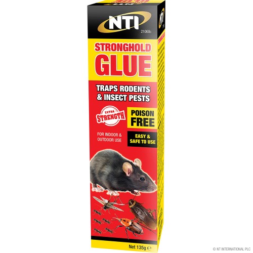 Effective Stronghold Glue Trap: Catch Rodents, Insects, and Pests.