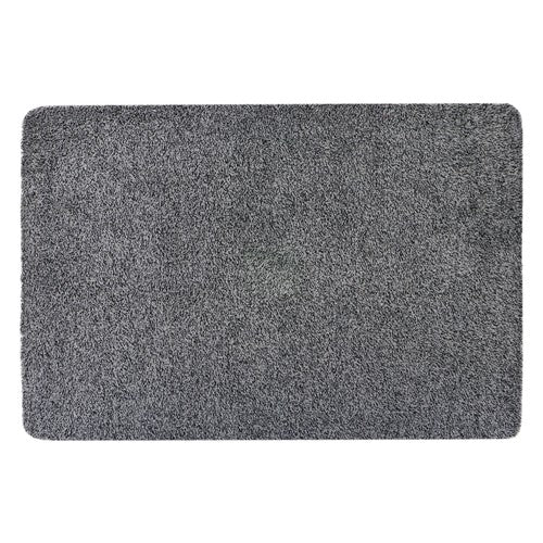 Paillasson Kensington Premium Gris 60x90cm - Gardez vos Sols Propres et Élégants.