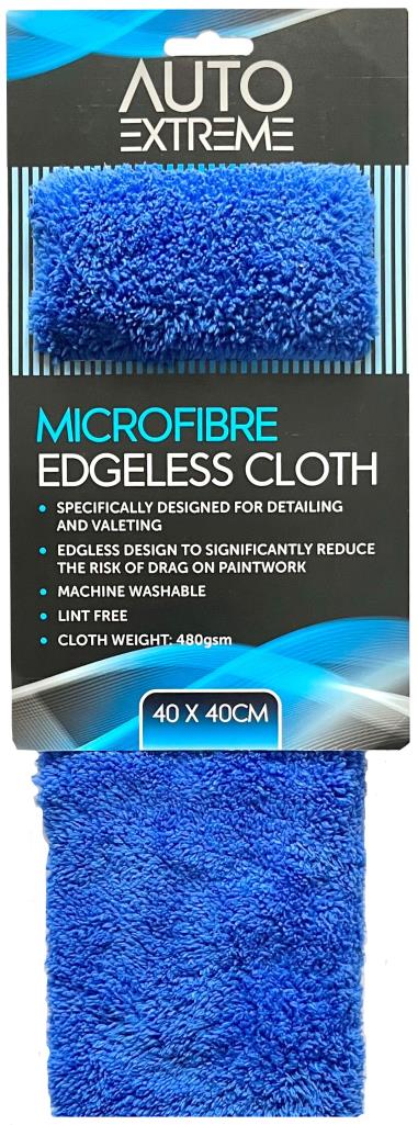 Premium Edgeless Microfiber Cloth for Superior Cleaning | Ultra-Soft & Lint-Free