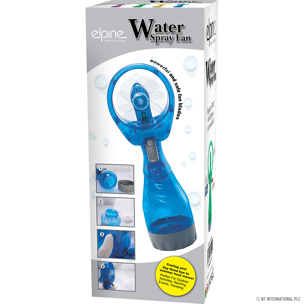 Restez au frais n'importe où avec notre ventilateur brumisateur de 250 ml - Brume rafraîchissante pour un soulagement instantané.