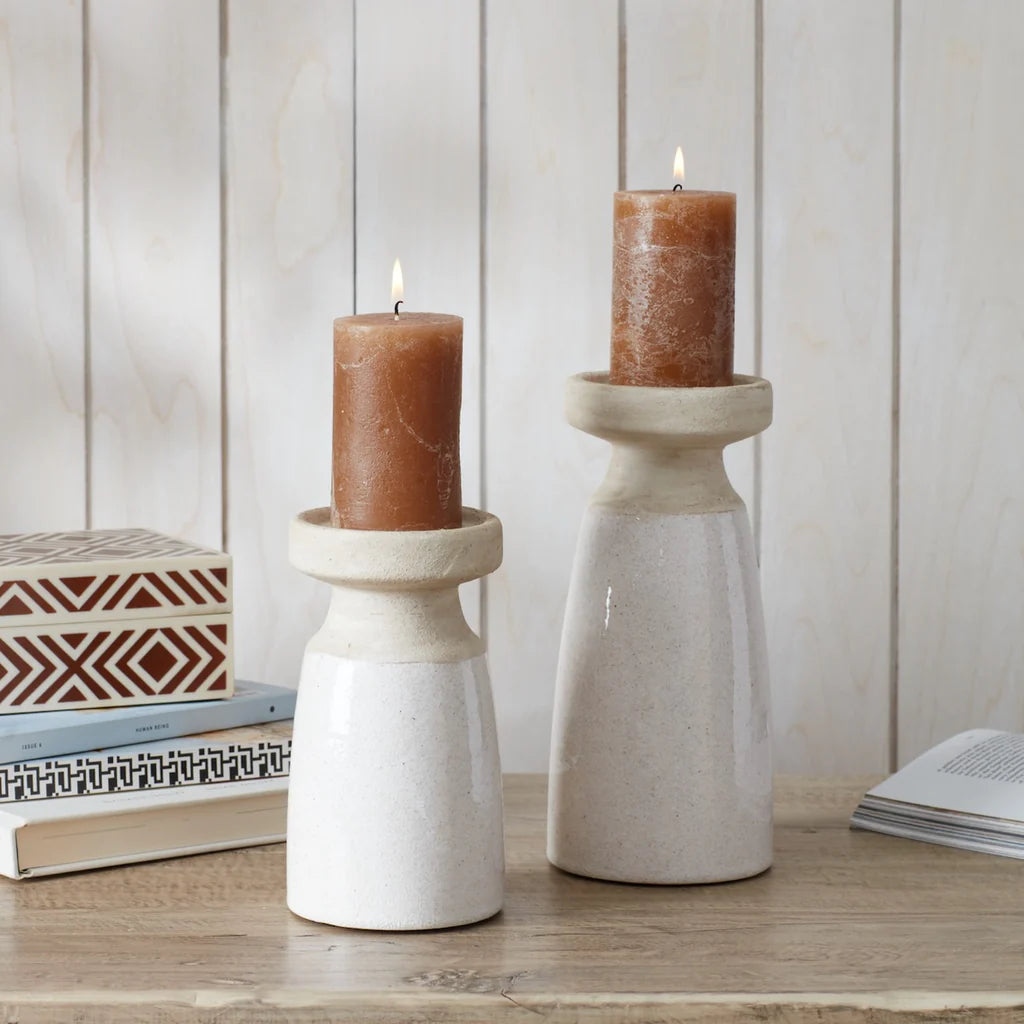 Votre espace : Bougie chauffe-plat blanche multicouche x30