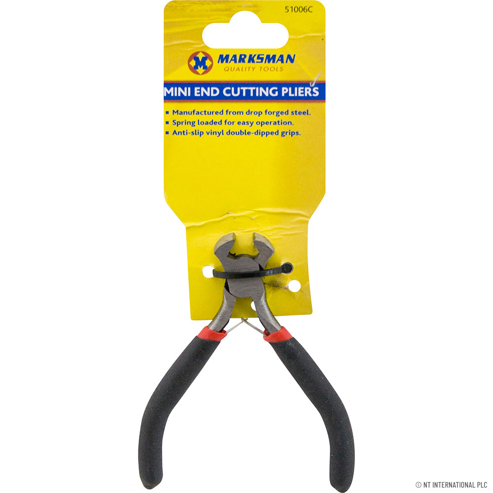 Pince coupante de précision à bec de 4,5" (11,5 cm) - Outil à main compact pour travaux délicats