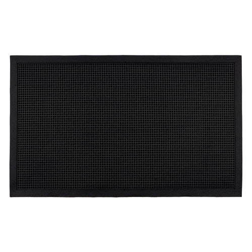 Paillasson grattoir en caoutchouc Premium Orion - 45x75cm | Tapis durable intérieur/extérieur.