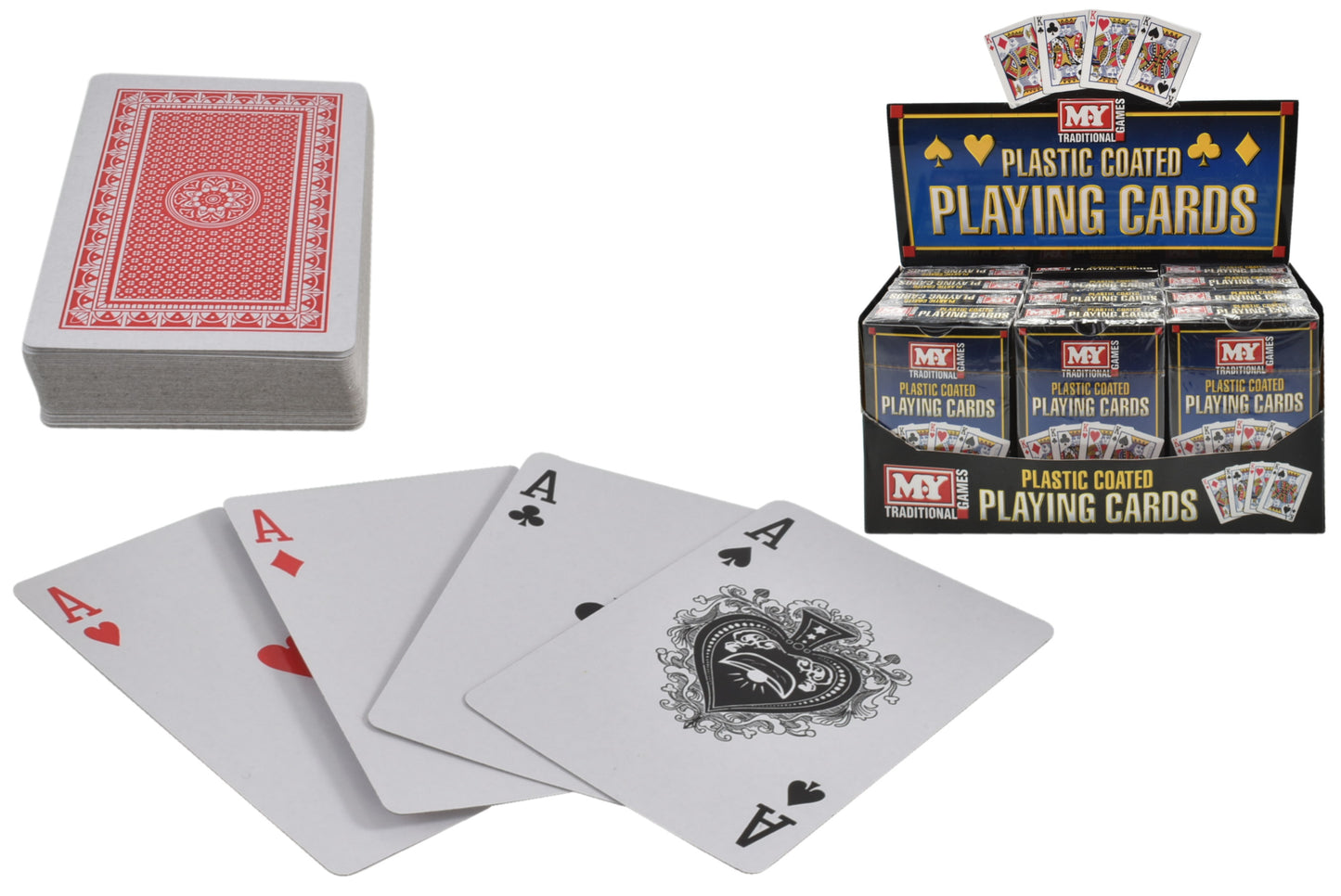 Les plus belles cartes à jouer enduites de plastique M.Y Premium - Améliorez vos soirées de jeux