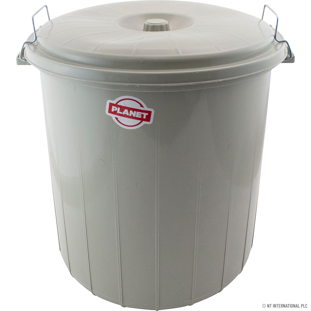 Acheter Poubelle Verrouillable N°2 Grise 35L - Gardez Votre Espace Propre.