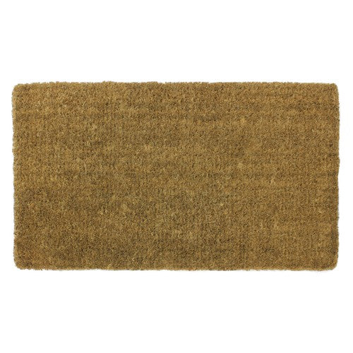Sublimez votre entrée avec le paillasson uni en fibre de coco Ryburn 45x75cm.