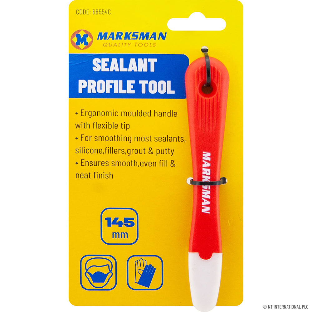 Outil à profilé de mastic de précision de 6" (145 mm) pour une étanchéité parfaite