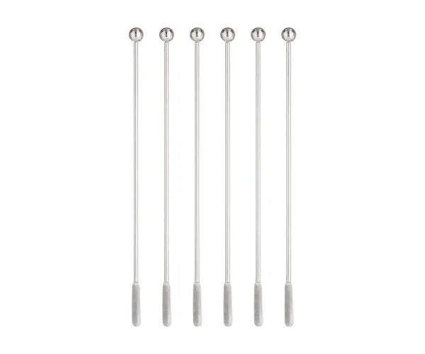 Sublimez votre bar à la maison avec notre élégant coffret cadeau de 6 agitateurs à cocktail.