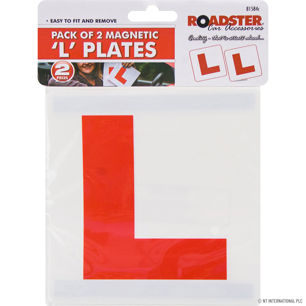 Faites-vous remarquer avec nos 2 autocollants magnétiques « L » | Faciles à poser et à retirer.