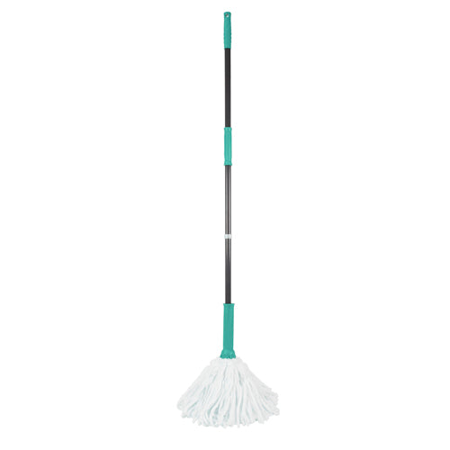 Un nettoyage sans effort, avec style : La serpillière Easy Twist turquoise.