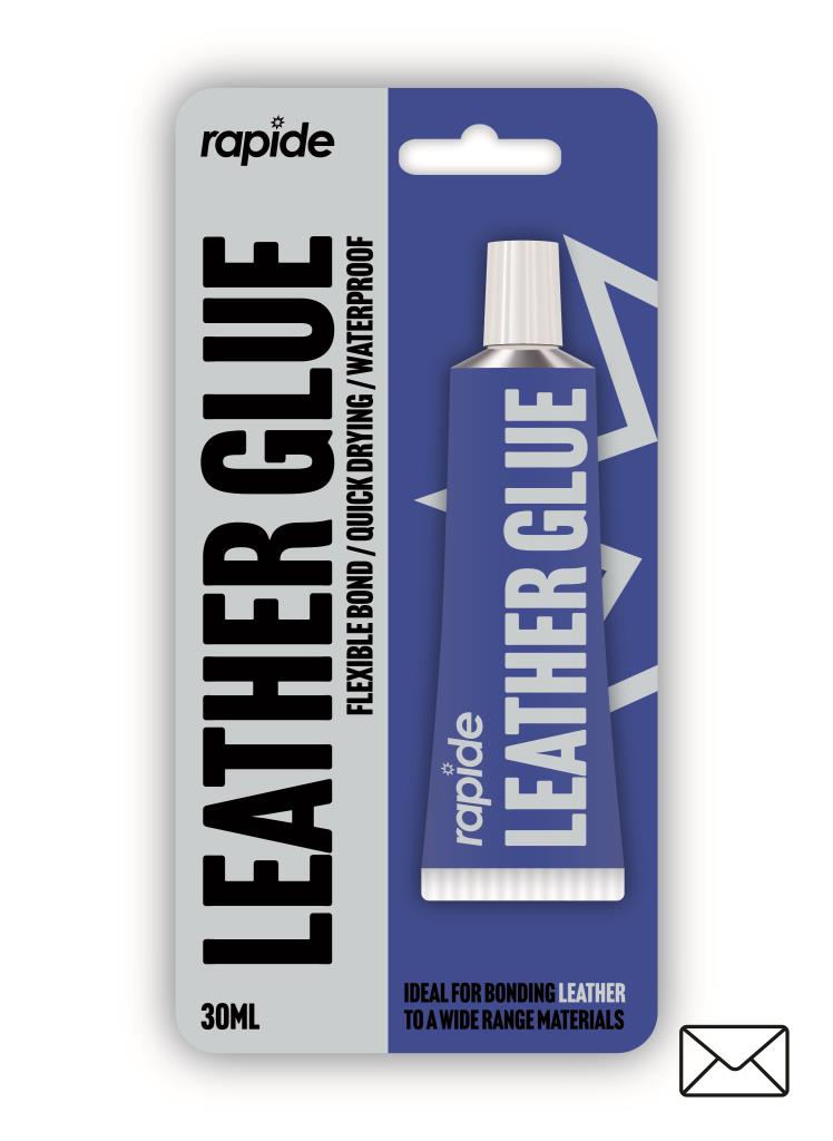 Colle pour cuir de qualité supérieure 30 ml - Adhésif haute qualité pour la réparation et l'artisanat du cuir