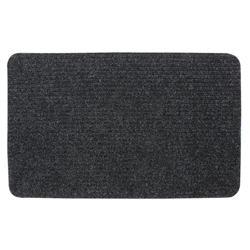 Tapis d'intérieur Delta - Charbon 50x80cm Env. | Tapis élégant et durable pour la décoration intérieure.