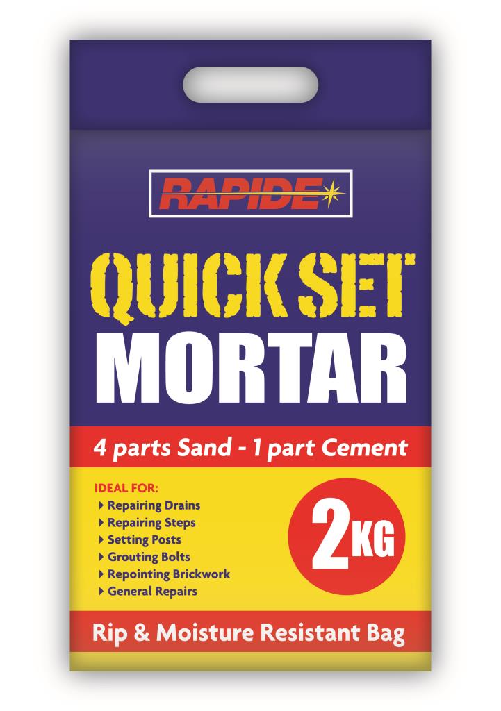 Mortier prémélangé Rap de haute qualité 2kg - Efficace et facile à utiliser pour les projets de bricolage