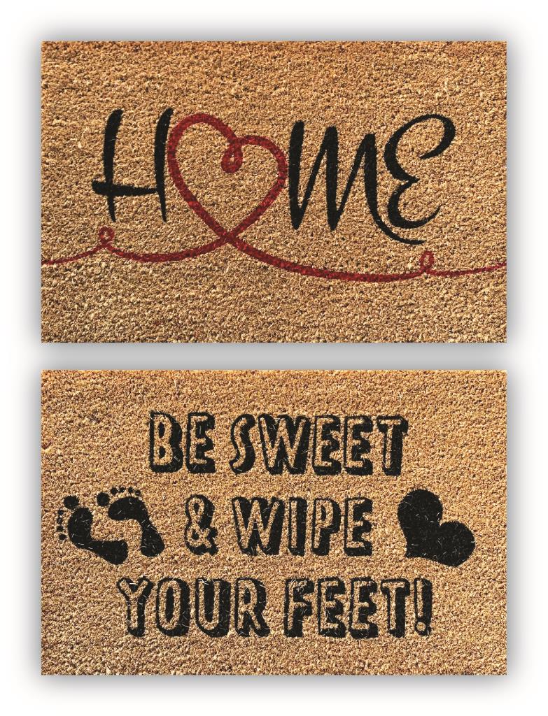 MAT COIR - BE SWEET 40 X 60 2 - Stylish and Durable Doormat