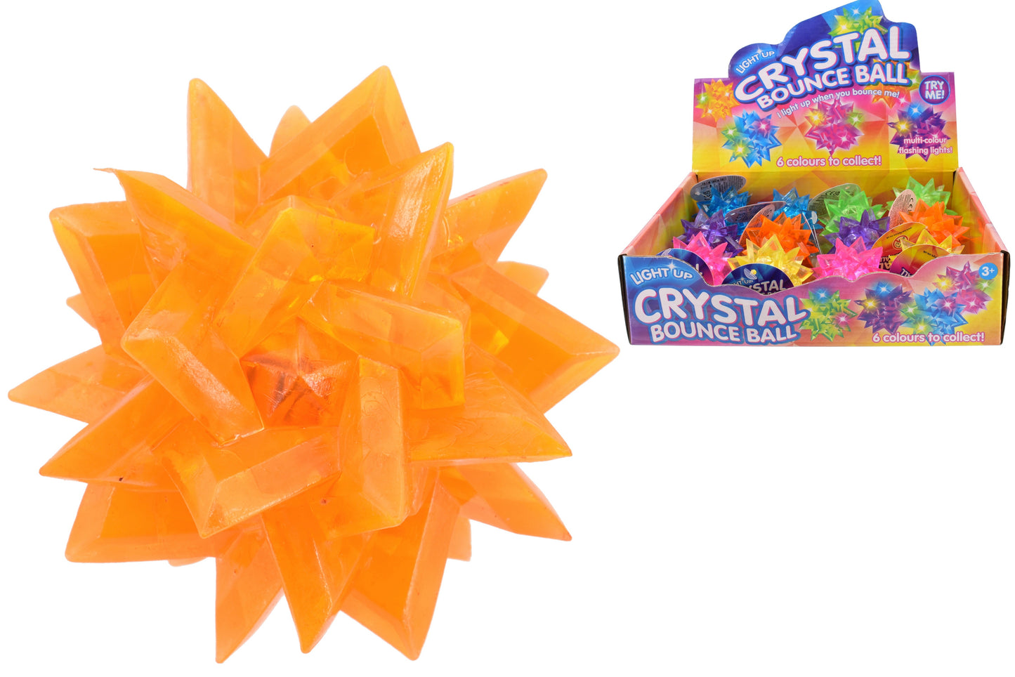 Illuminez votre jeu avec notre balle rebondissante lumineuse en cristal
