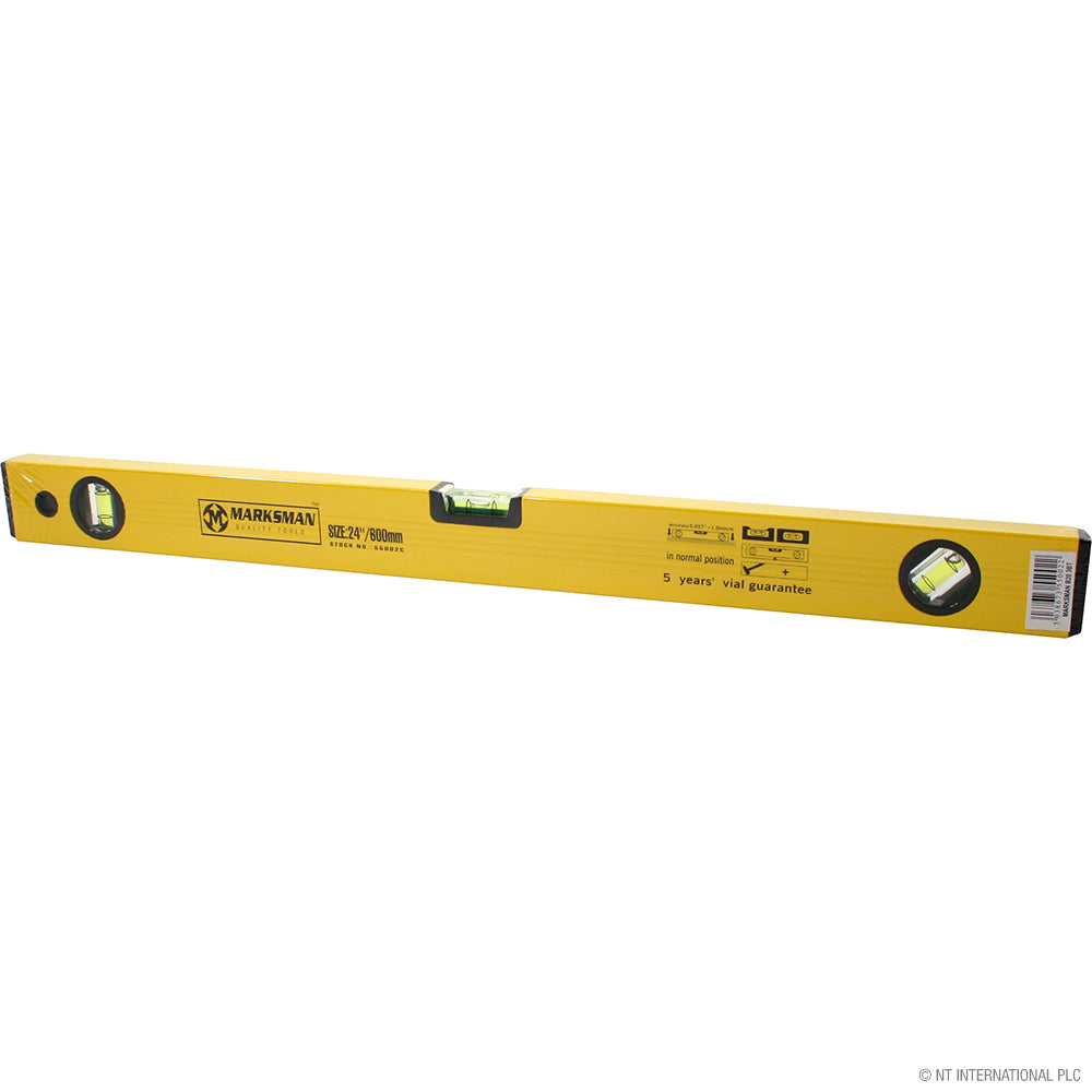 Niveau à bulle incurvé de 60 cm (24 po) x 1,2 mm pour des alignements précis