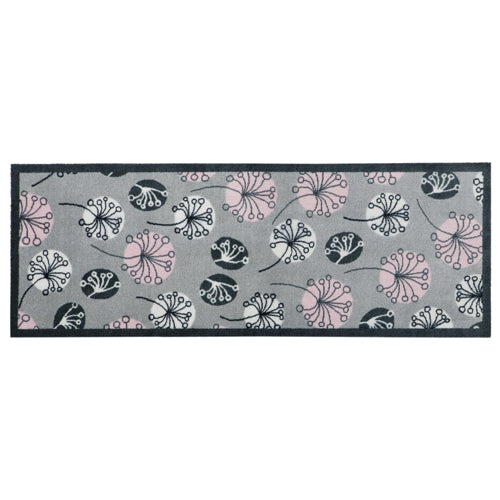 JVL Tapis de Couloir Mega Motif Pissenlit 57x150cm.