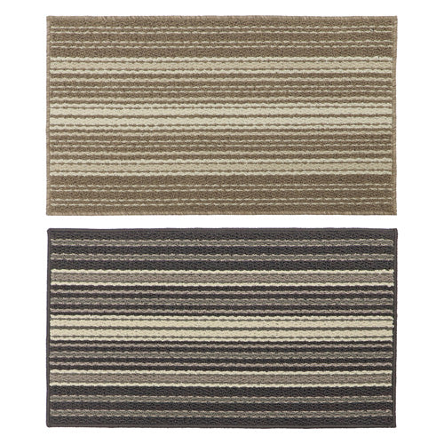 the Hubble Indoor Washable Mat – Assorted Stripe 40x70cm | Durable & Stylish Mats.