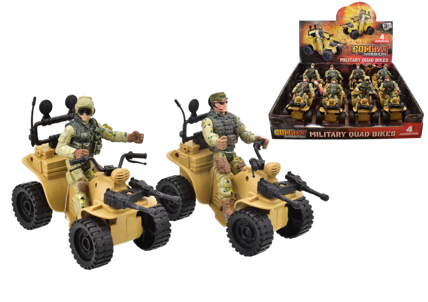 Libérez l'aventure avec les quads de l'armée - Collection « Mission Combat »