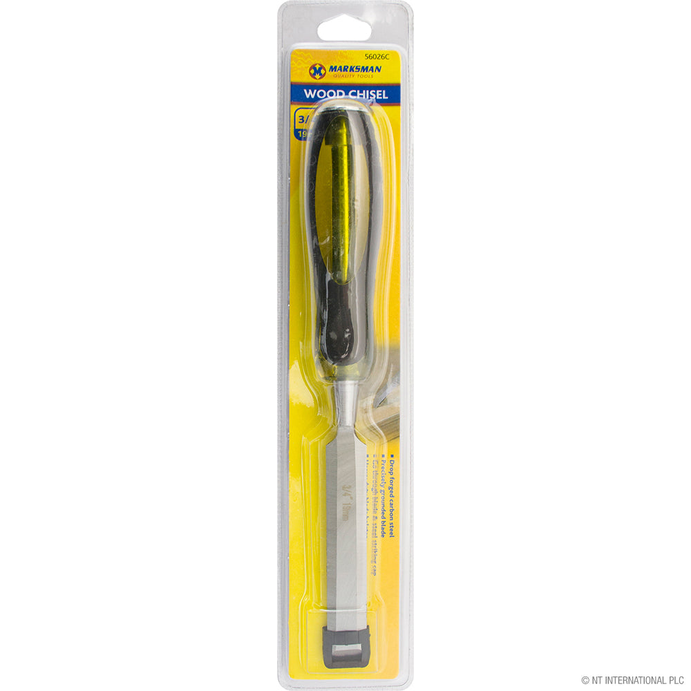 Ciseau à bois traversant premium de 19 mm (3/4") pour le travail du bois de précision