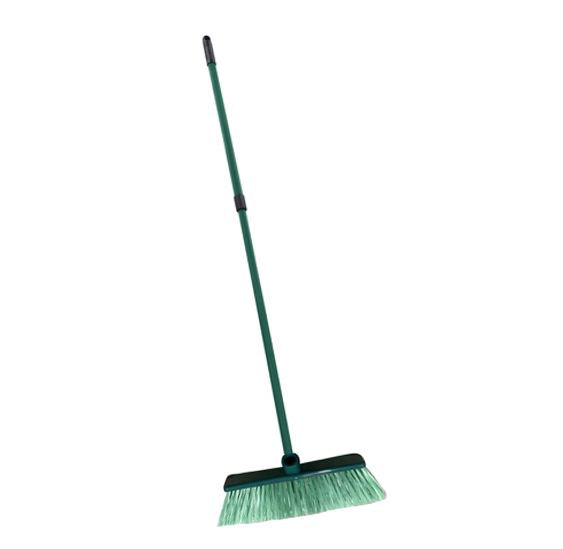 Le Balai à Poils Durs avec Manche Télescopique TheGardener | Achetez des Outils de Jardin de Qualité Supérieure.