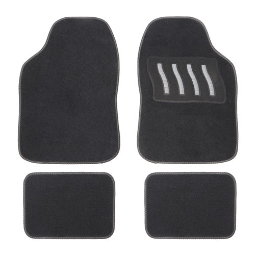 Optimisez votre conduite avec le jeu de 4 tapis de voiture Dash couleur lilas.
