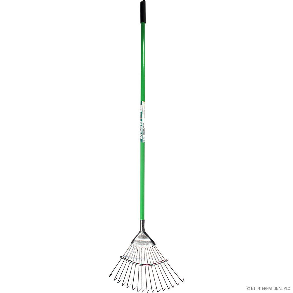 High-Quality 16 Tooth Lawn/Leaf Rake - Durable Non-Alloy Steel .